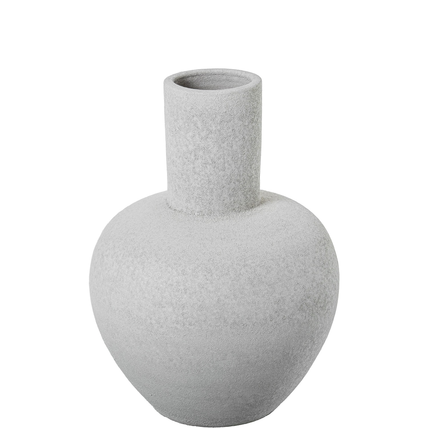 JARRÓN CERÁMICA 40CM CRUDO ARERILLO