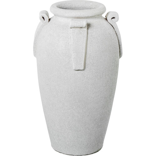 JARRÓN CERÁMICA 42CM CRUDO ARENA