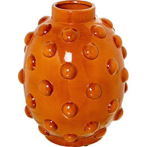 JARRÓN CERÁMICA BOLA 33CM MOSTERO