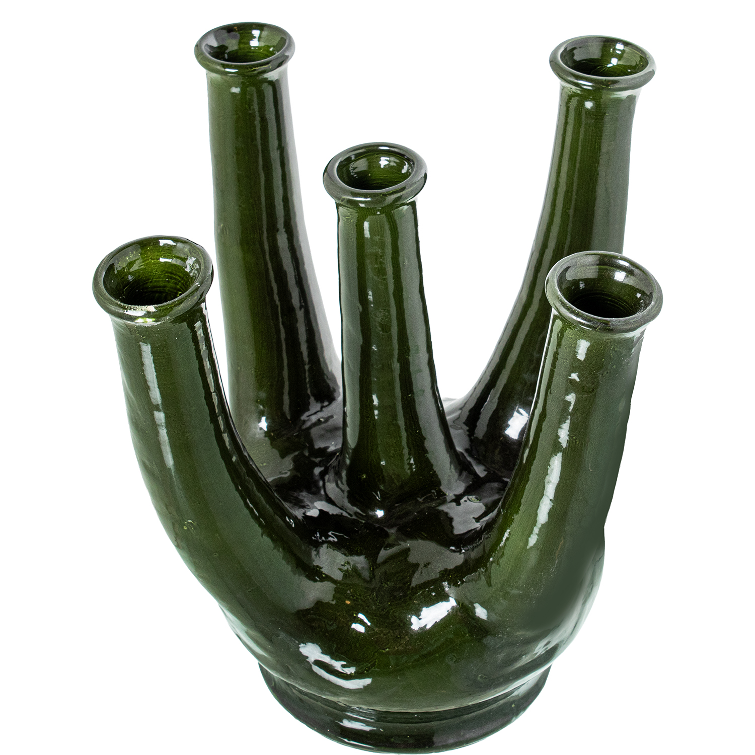 CANDELABRO 5 BRAZOS CERÁMICA VRUDO ARENA