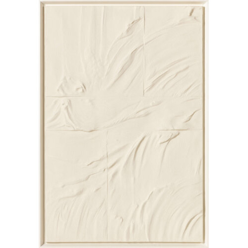 CUADRO LIENZO IMPRESO ABSTRACTO CON RELIEVE