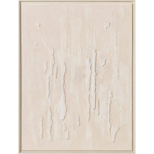 CUADRO LIENZO IMPRESO ABSTRACTO CON RELIEVE
