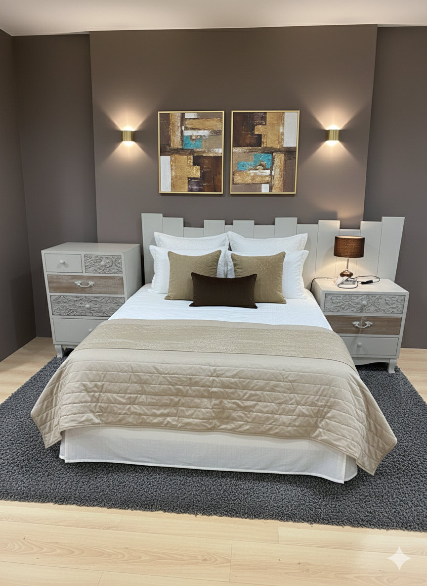 Dormitorio eco responsable blanco