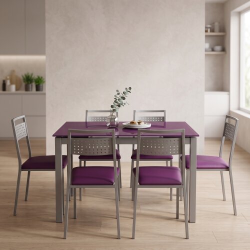 Pack mesa de cocina + 4 sillas modelo 89