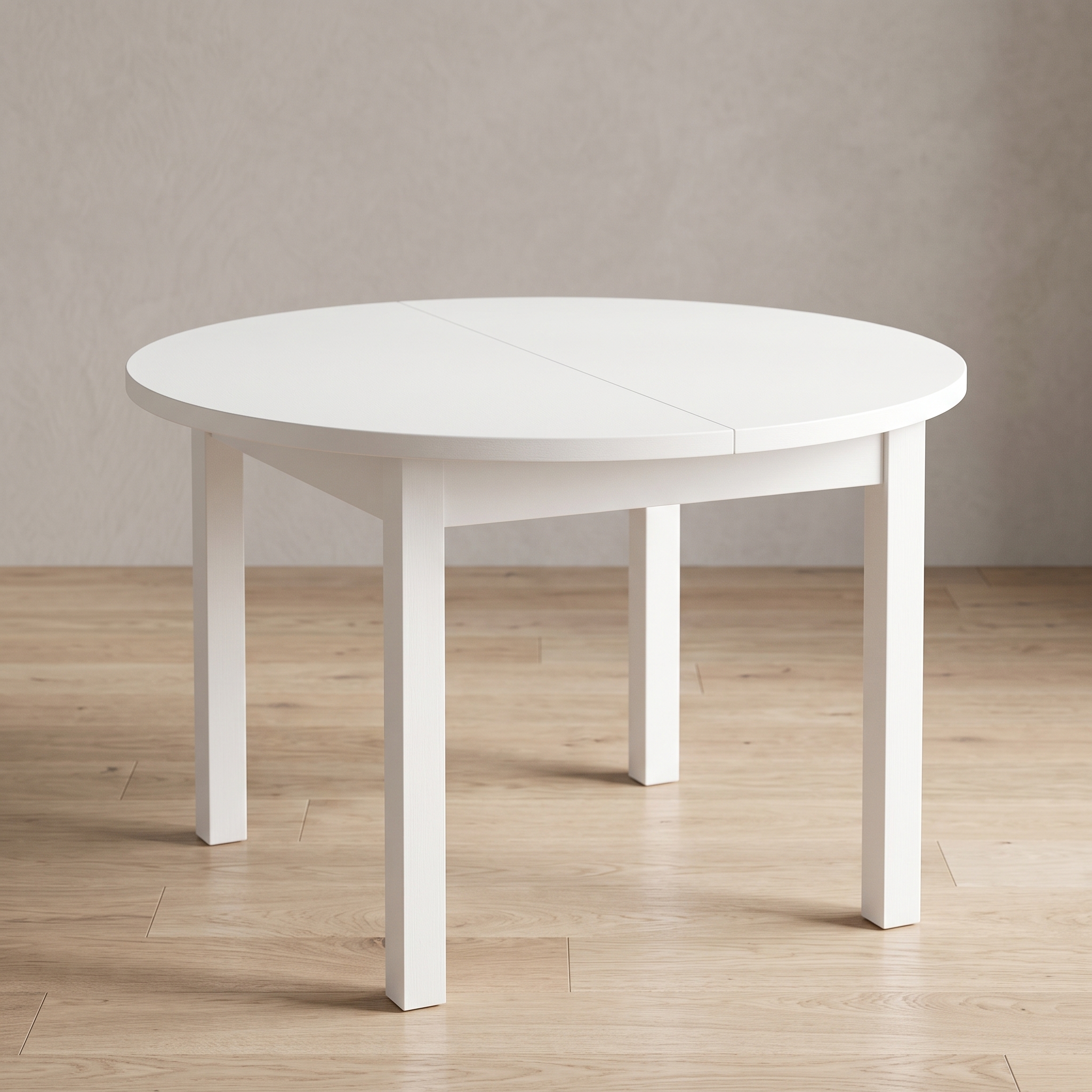 Mesa de cocina redonda extensible