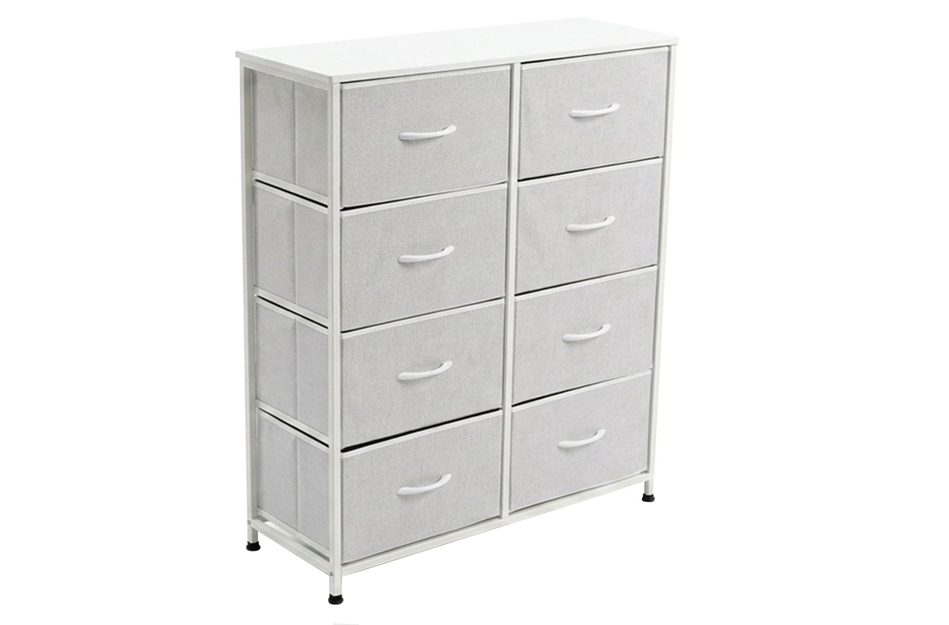 ESTANTERIA METALICA 8 CUBOS 80 x 30 CM BLANCO. - Imagen 4