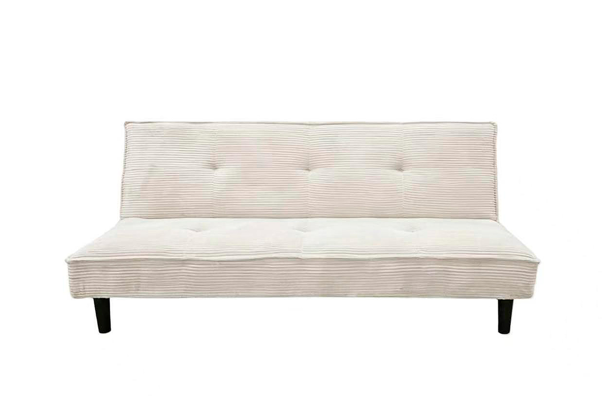 SOFA CAMA FLASH 105 x 180 CM CORDUROY CREMA - Imagen 4