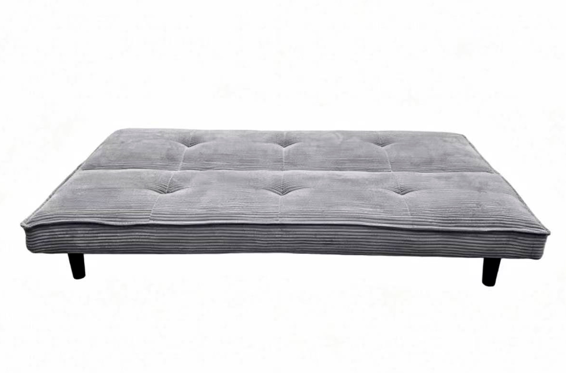 SOFA CAMA FLASH 105 x 180 CM CORDUROY GRIS - Imagen 5
