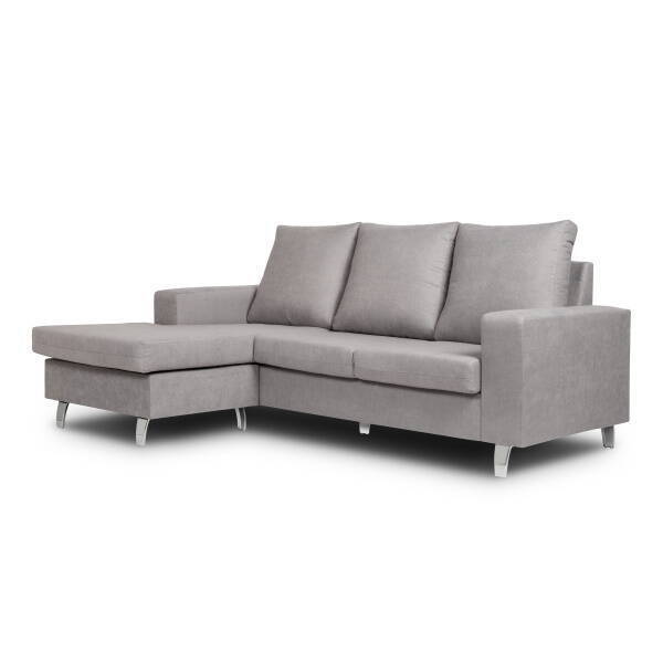 CHAISELONGUE MOD. IBIZA TELA C/ GRIS - Imagen 2