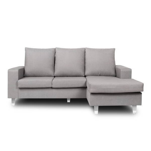 CHAISELONGUE MOD. IBIZA TELA C/ GRIS - Imagen 3