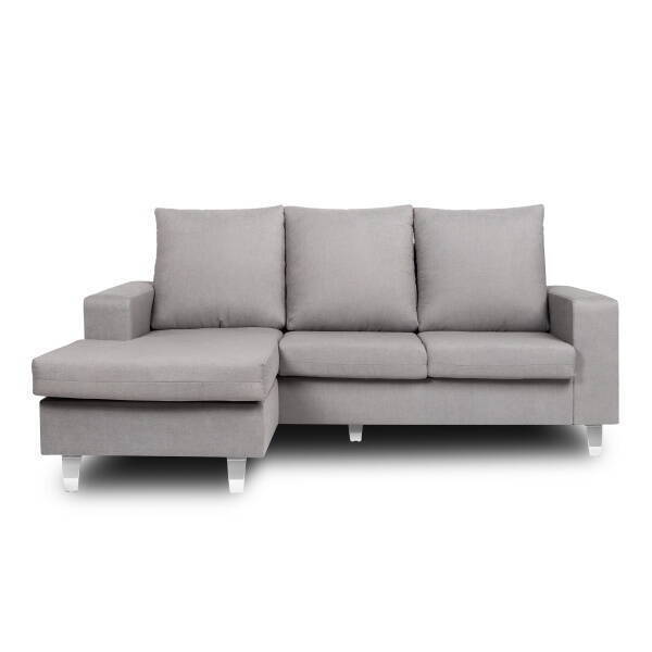 CHAISELONGUE MOD. IBIZA TELA C/ GRIS - Imagen 4