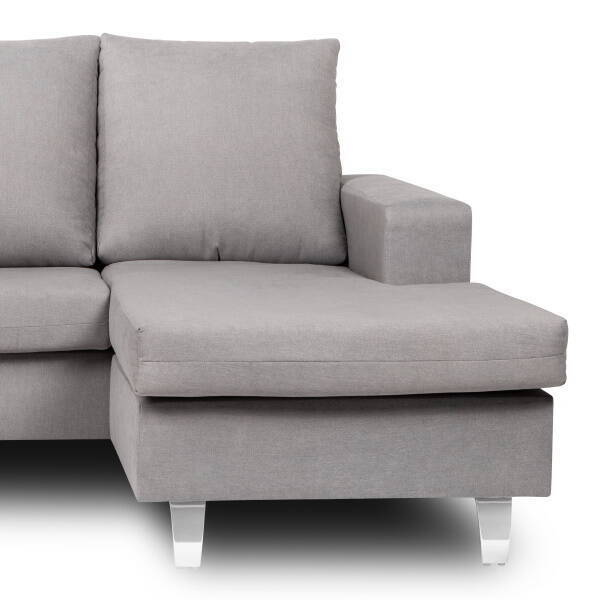 CHAISELONGUE MOD. IBIZA TELA C/ GRIS - Imagen 5