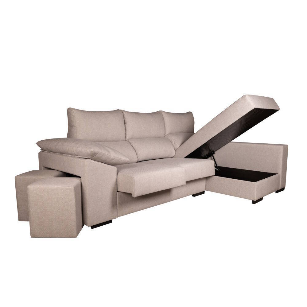 CHAISELONGUE MOD. LAS PALMAS BRAZO SIESTA (PAROS) VF DCHA C/ GRIS CLARO - Imagen 4