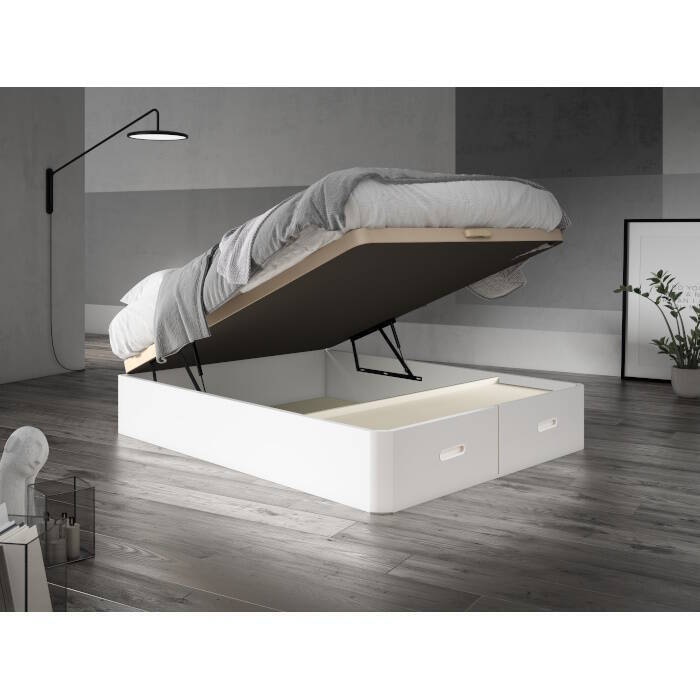 SUPLEMENTO - CAJONES CANAPE MOD. NUIT (30 MM) 150*190 C/ BLANCO