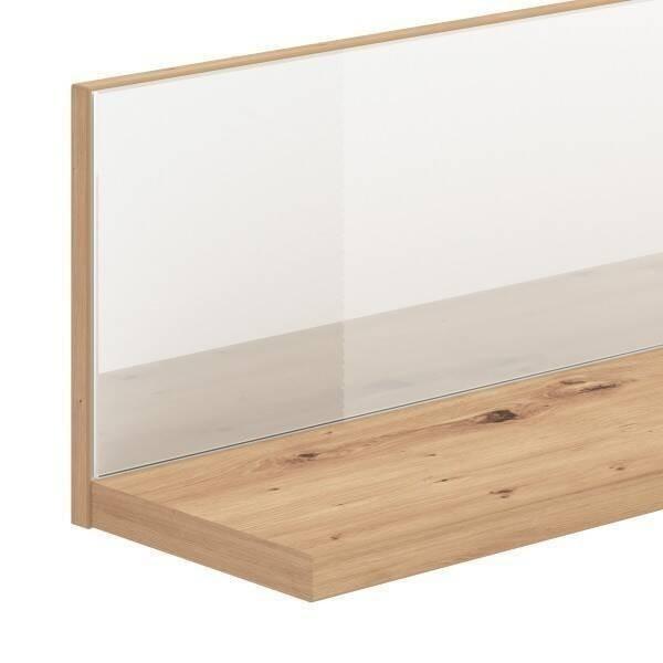 ESTANTE MOD. MOLISE BLANCO/ROBLE ARTISAN - Imagen 2