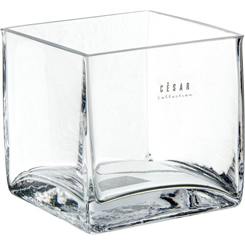 JARRÓN CRISTAL TRANSPARENTE