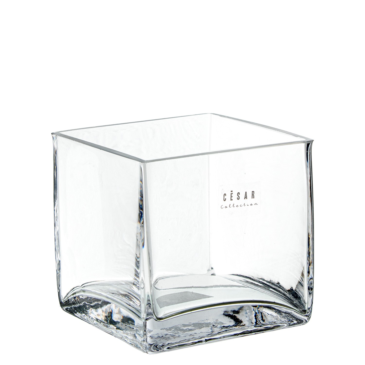 JARRÓN CRISTAL TRANSPARENTE
