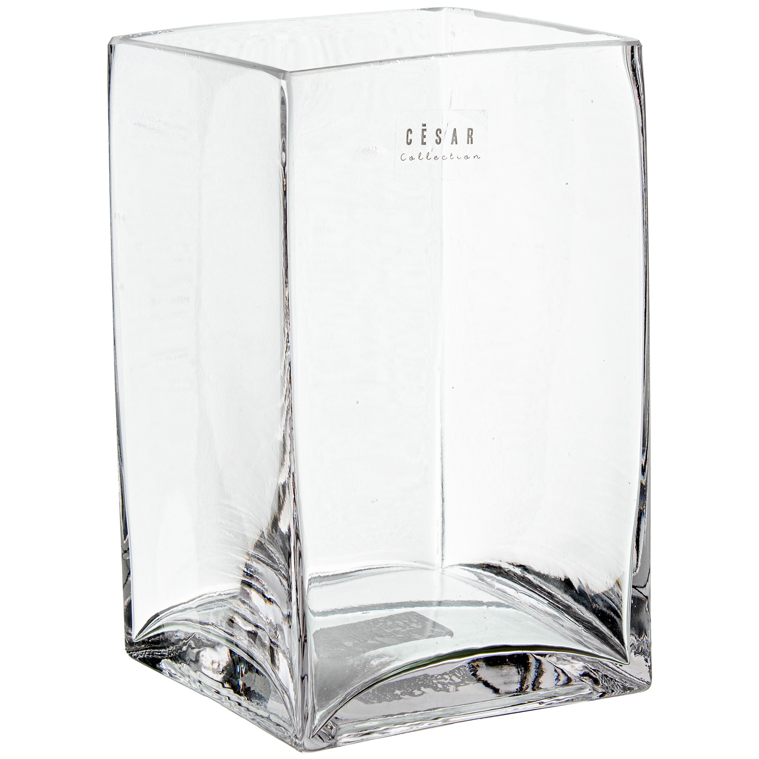 JARRÓN CRISTAL TRANSPARENTE
