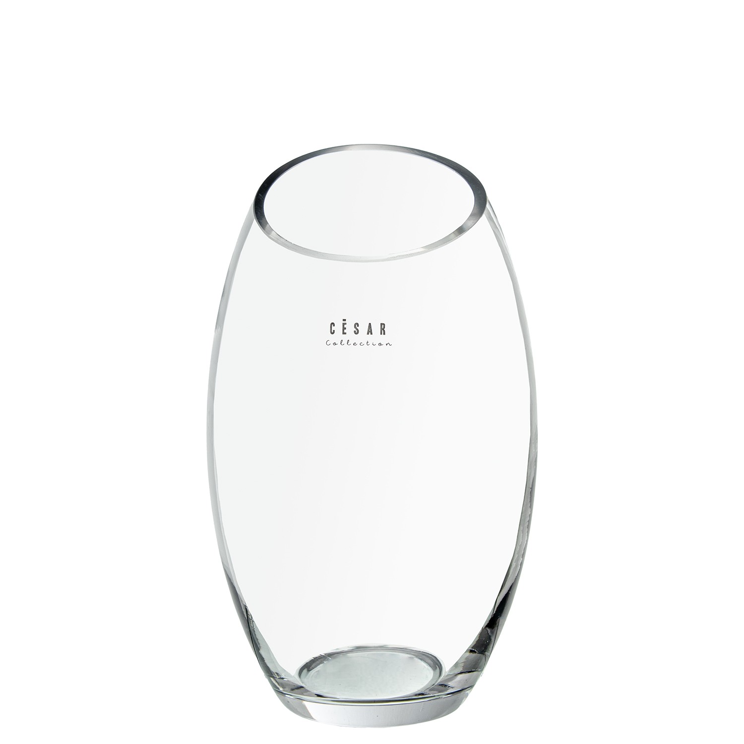 JARRÓN CRISTAL TRANSPARENTE