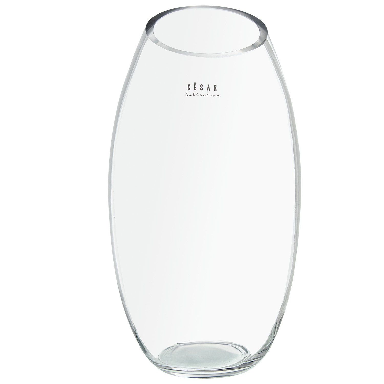 JARRÓN CRISTAL TRANSPARENTE