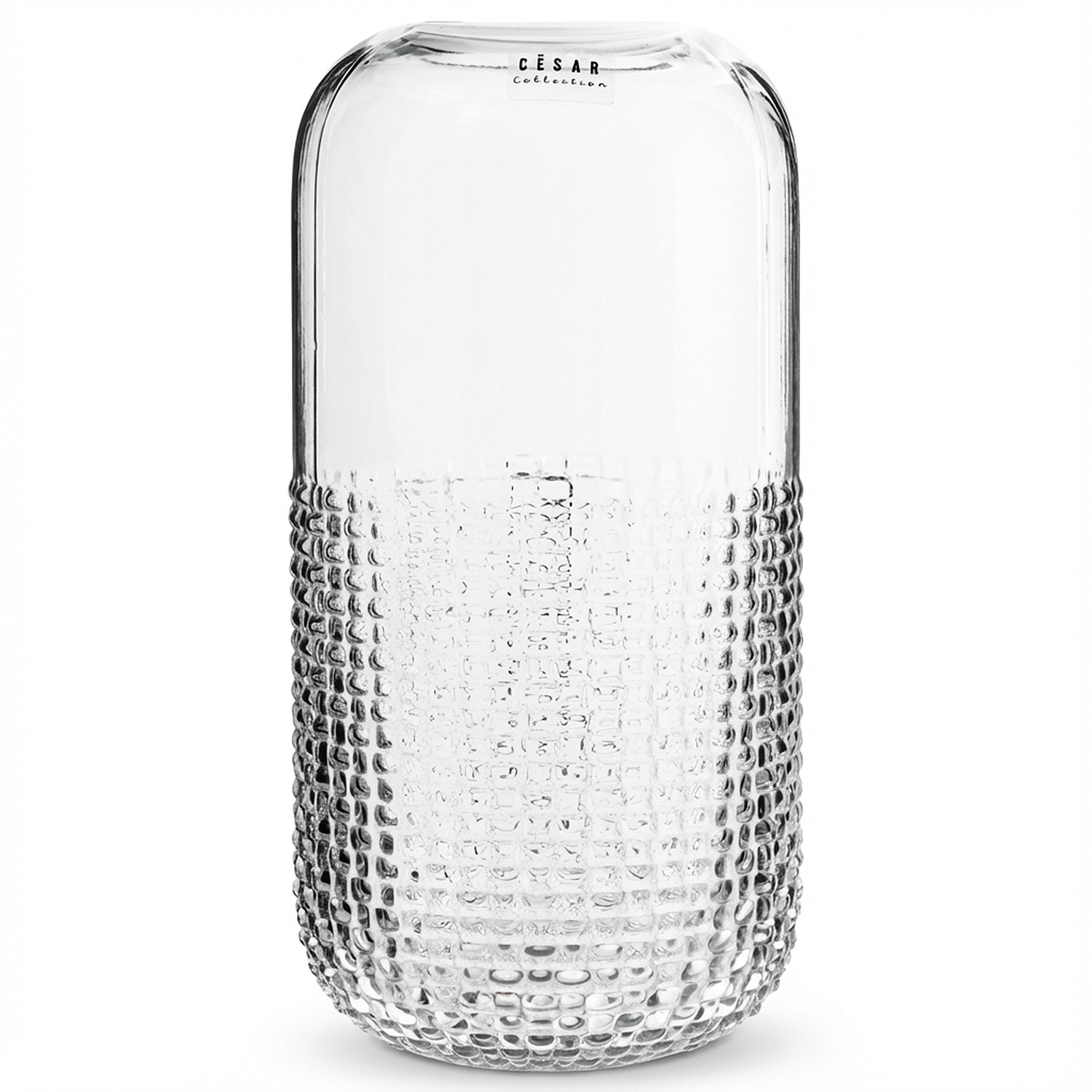 JARRÓN CRISTAL TRANSPARENTE