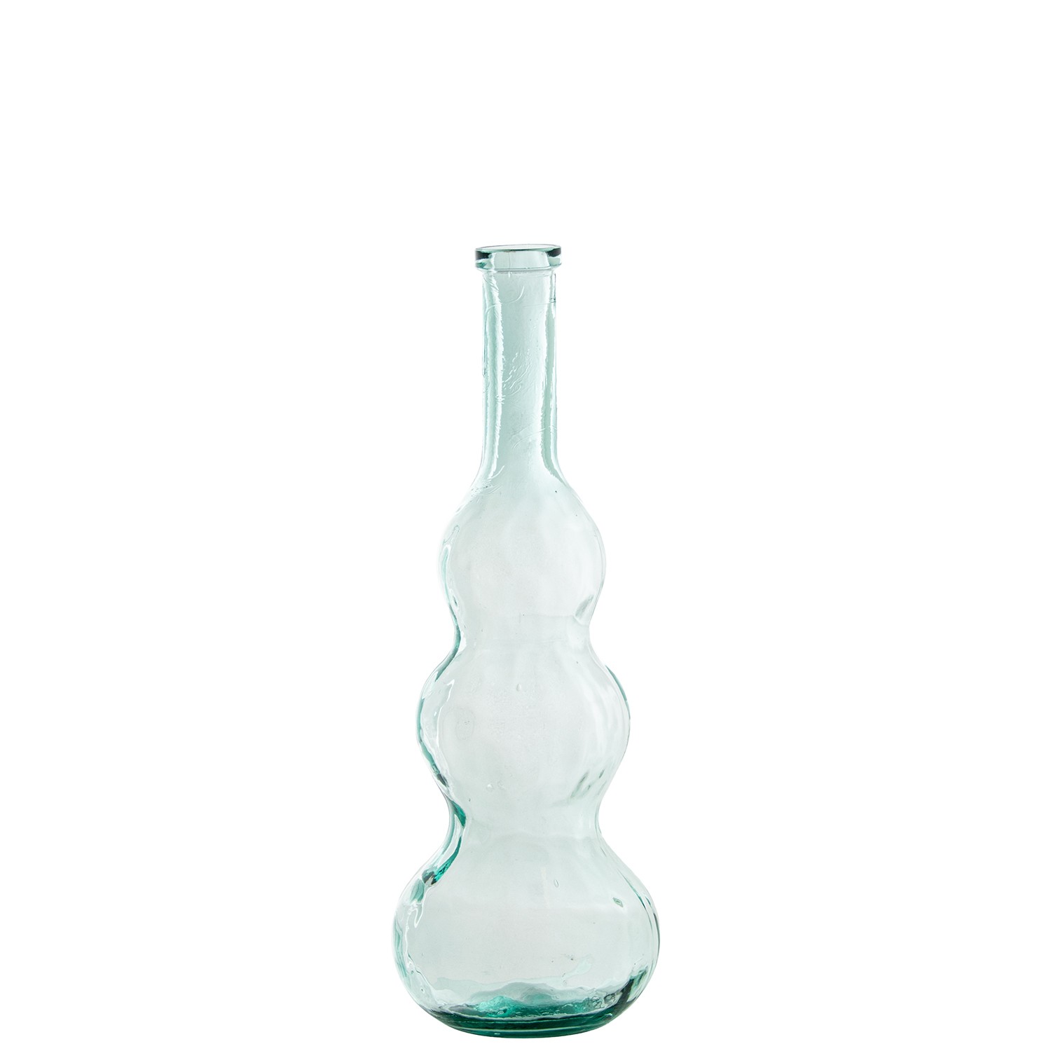 JARRÓN VIDRIO RECICLADO 75CM TTRANSPARENTE