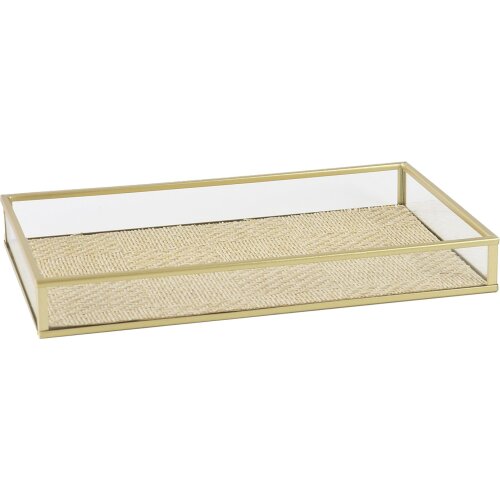 CAJA METAL DORADA