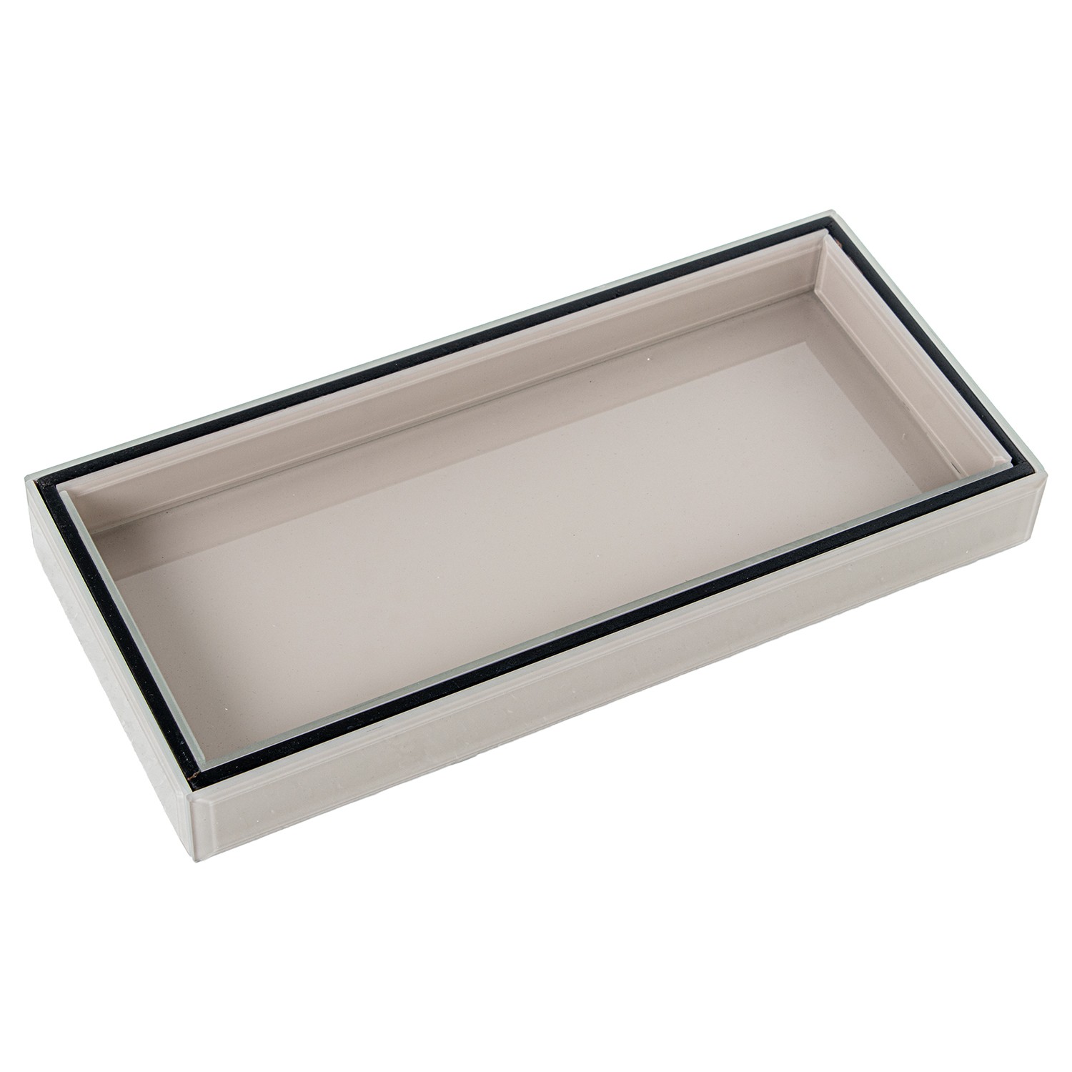 BANDEJA RECTANGULAR CRISTAL