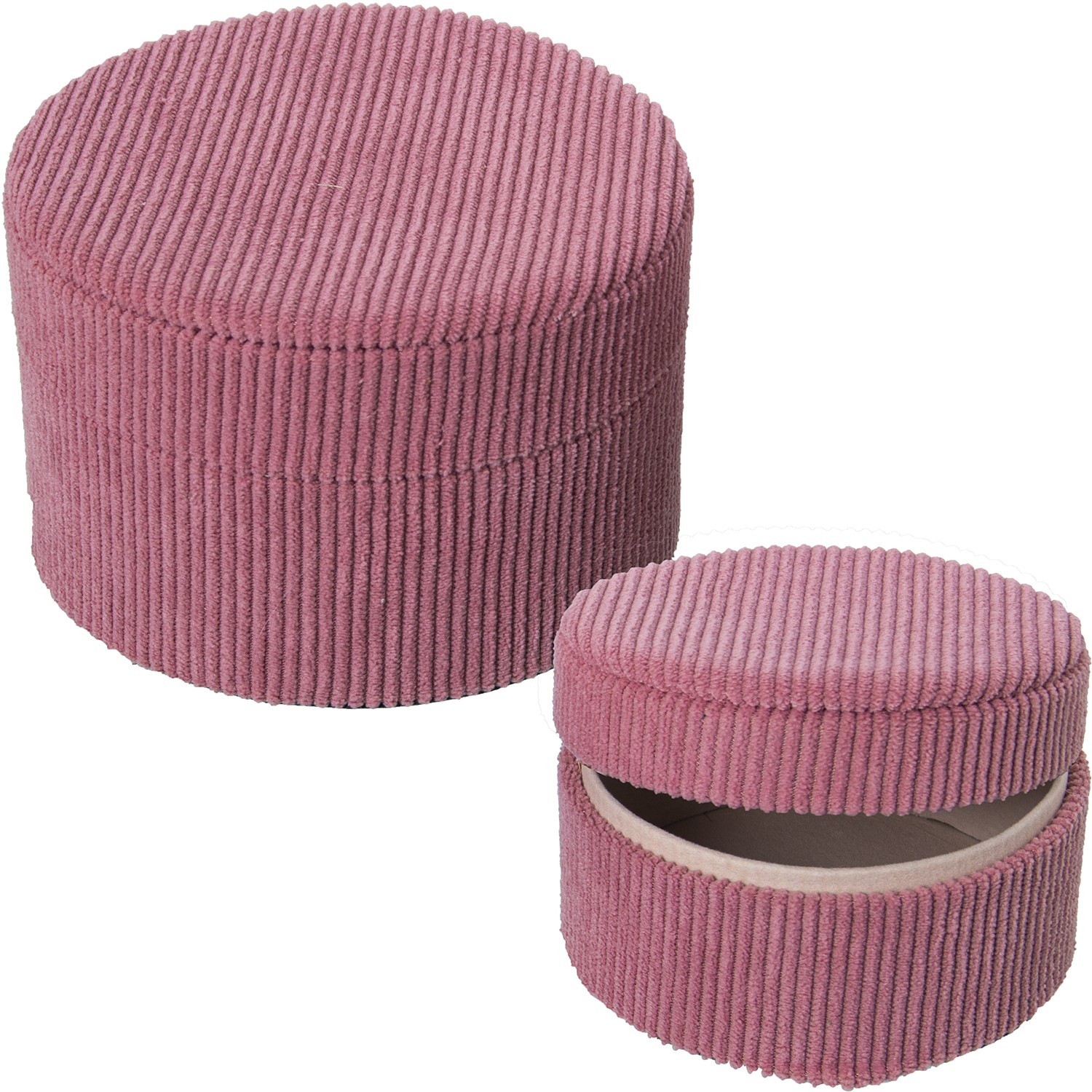 SET 2 CAJAS JOYERO PANA ROSAESPEJOS