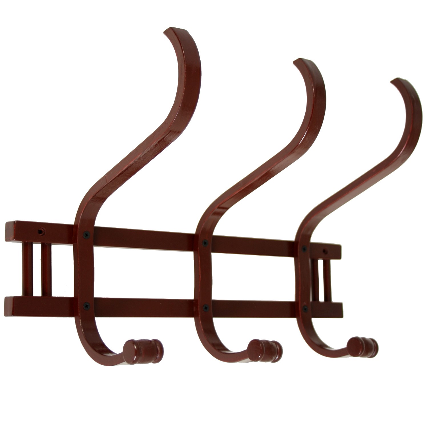 PERCHERO PARED MADERA 3 GANCHOO
