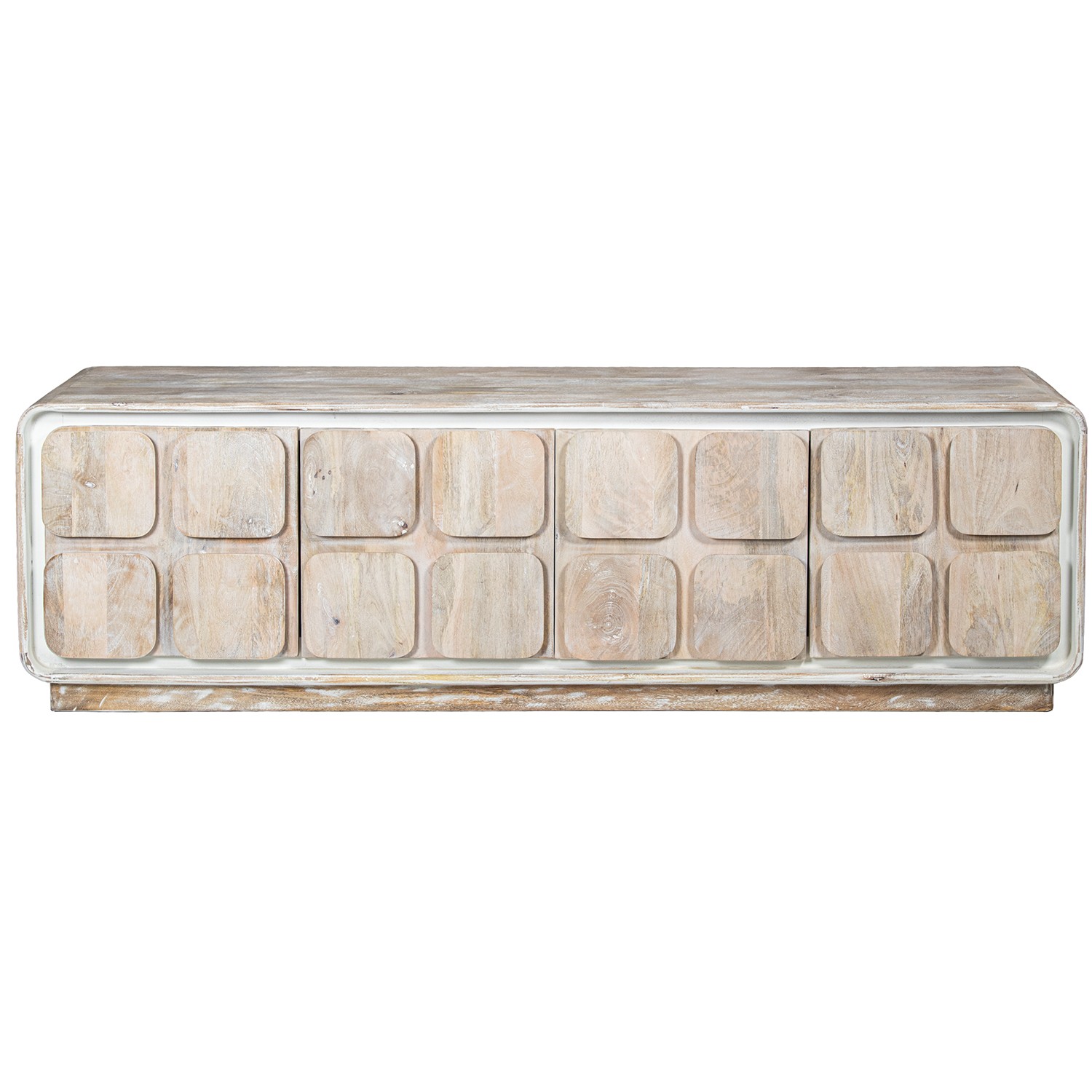 MUEBLE TV MADERA MANGO BLANCORAL