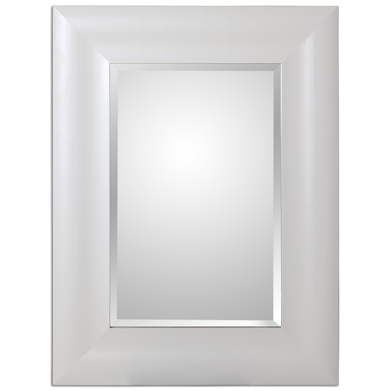 ESPEJO MADERA BLANCO BLANCO
