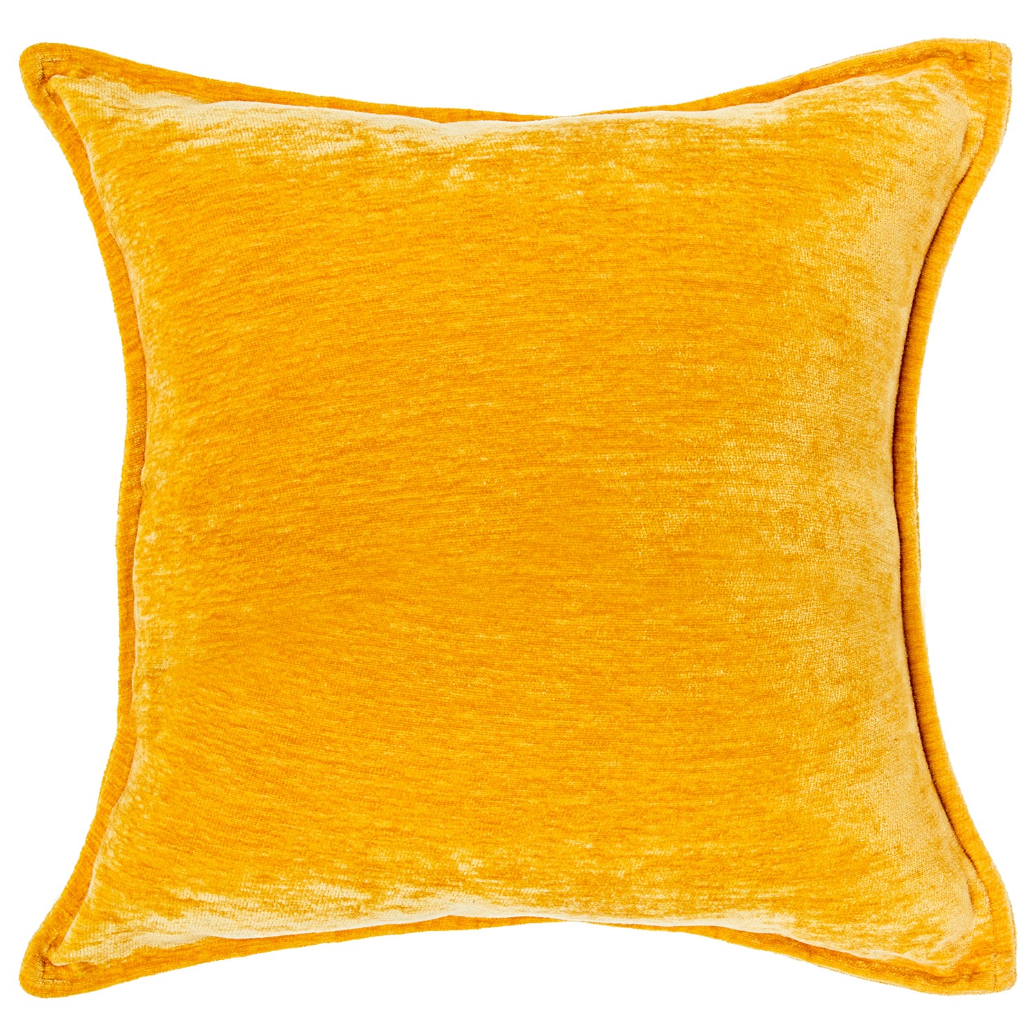 COJÍN 45X45CM TERCIOPELO 100%POLIÉSTER CREMA