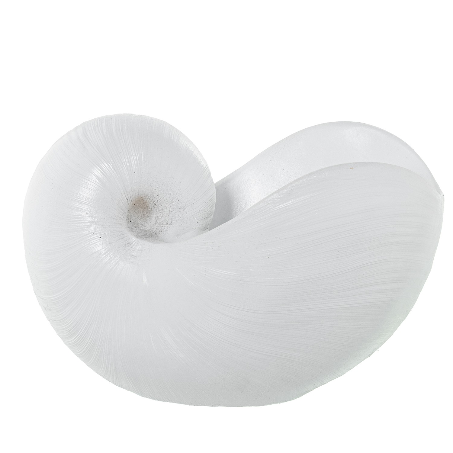 FIGURA JARRON RESINA CARACOLA