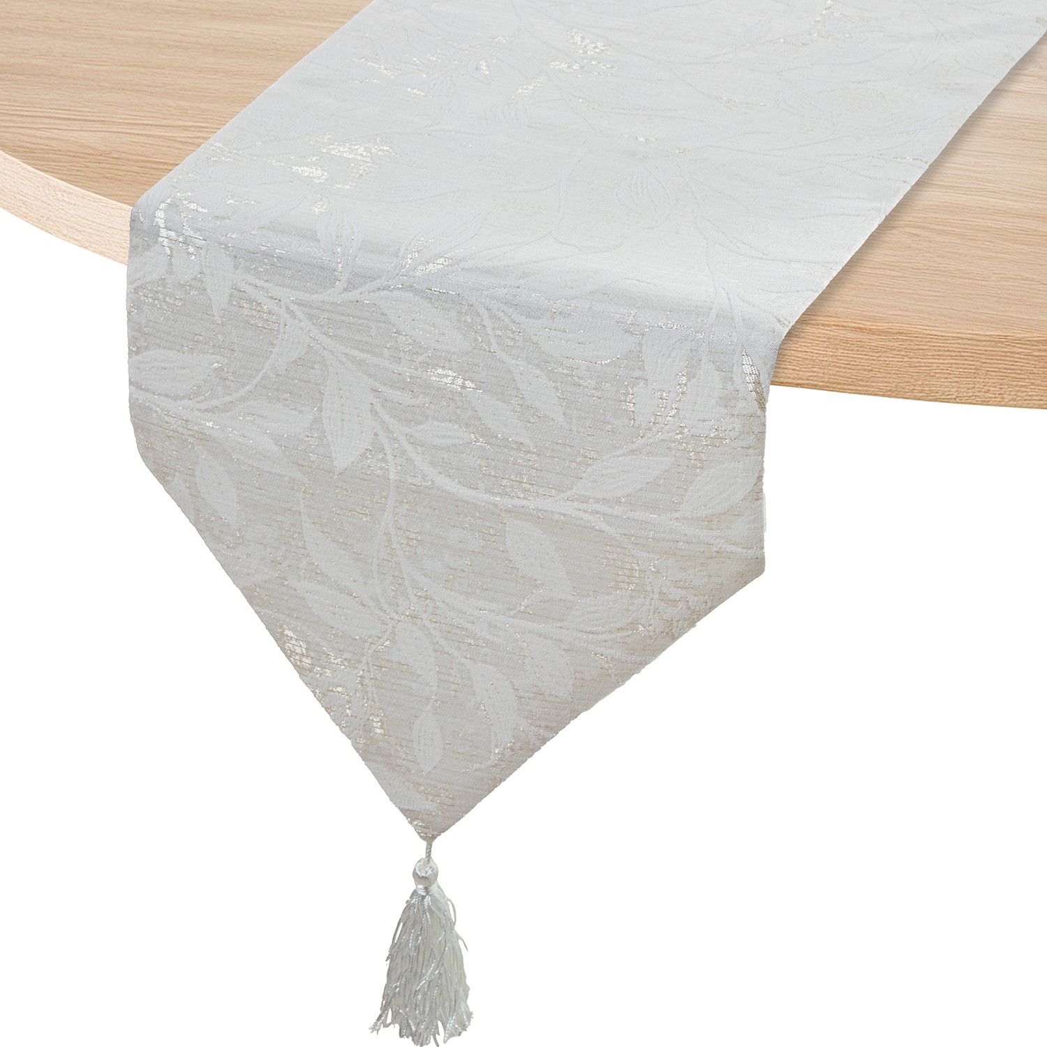 CAMINO DE MESA 30X180CM 100% PLANCO DECORADO