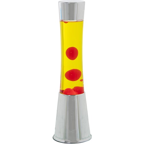 LÁMPARA LAVA METAL BRILLO LÍQUDORADO, 1XE27, MAX.40W (NO IN