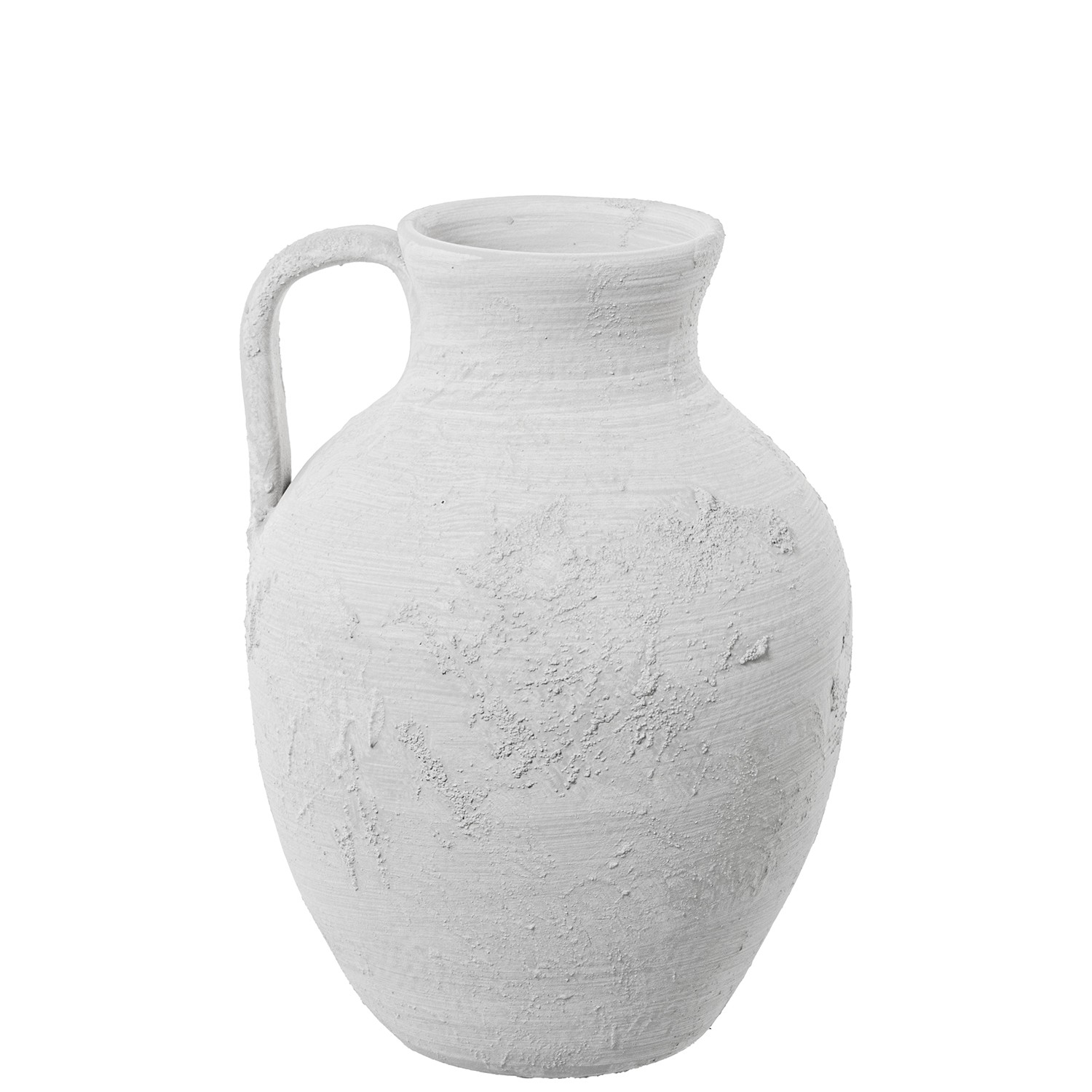JARRÓN CERÁMICA C/ASA 36CM BLAENA FINA