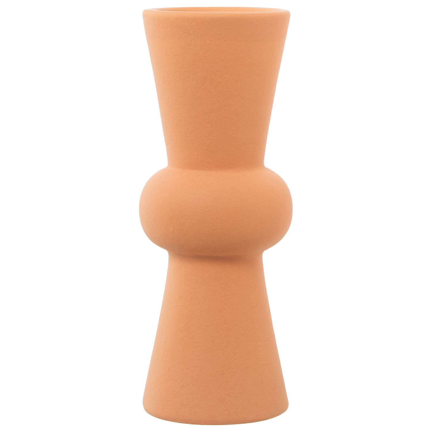 JARRON CERAMICA MARRON TEJA