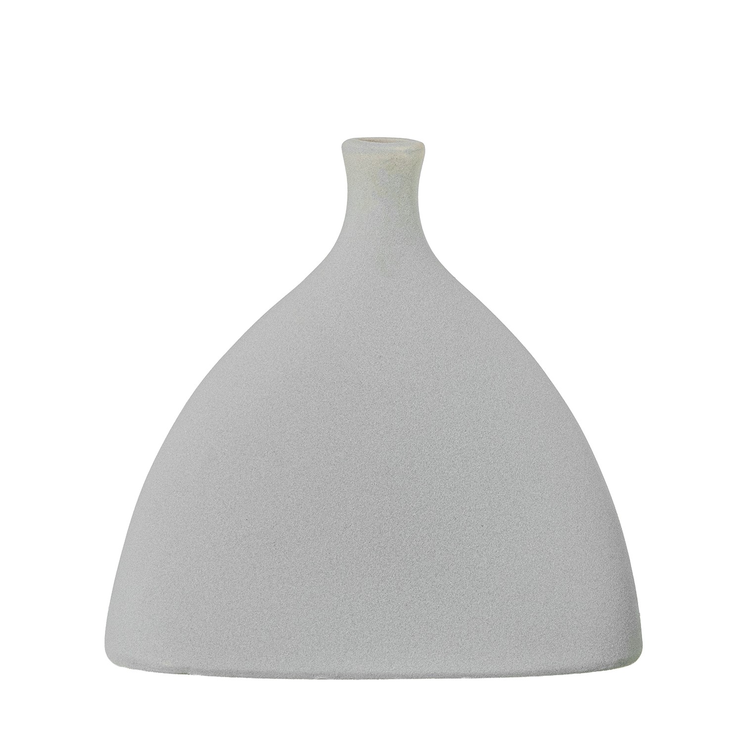 JARRON CERAMICA 18CM GRIS CLARRIS CLARO
