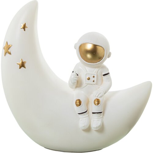 LÁMPARA LED SOBREMESA ASTRONAUTA POLIRESINA