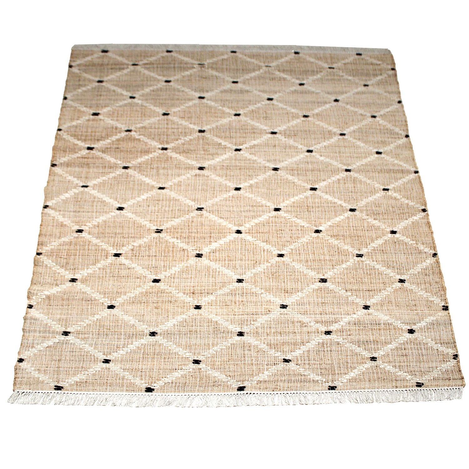 ALFOMBRA 60% YUTE 40% ALGODÓN160X230CM