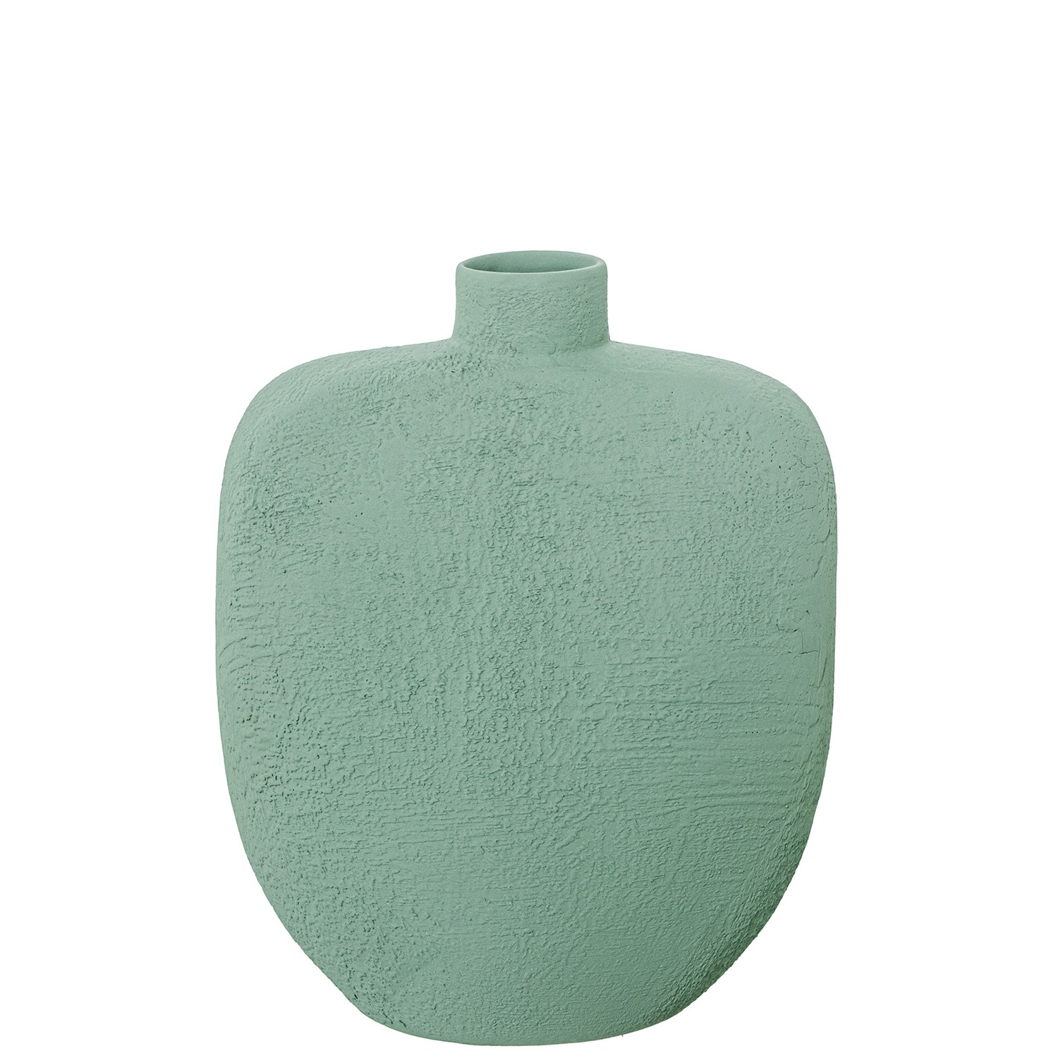 JARRÓN BOTELLA CERÁMICA 26CM VARRÓN RUGOSO