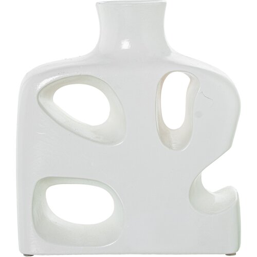 JARRÓN BOTELLA AGUJEROS CERÁMIILLO