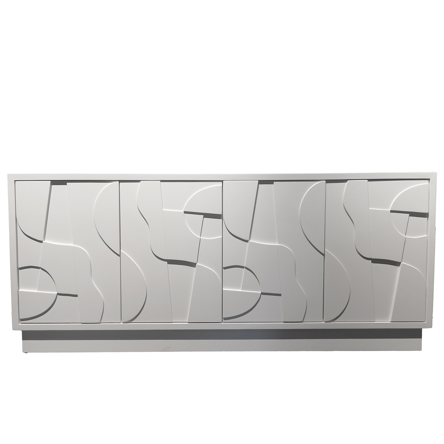APARADOR MADERA DM BLANCO 4 PU
