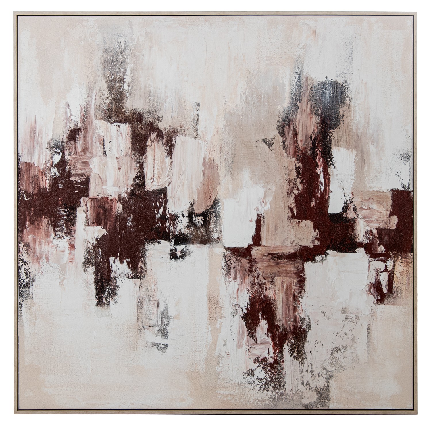 CUADRO LIENZO IMPRESO ABSTRACT0X100CM MARCO PS