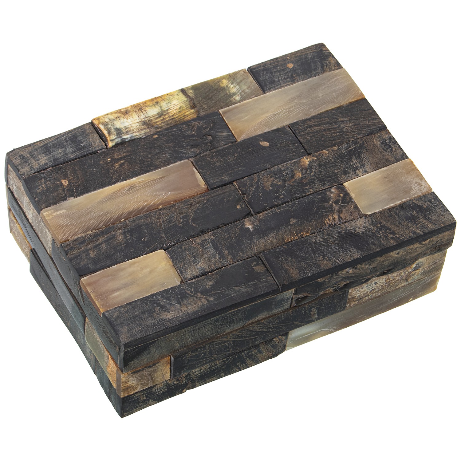 CAJA JOYERO HUESO/MADERA