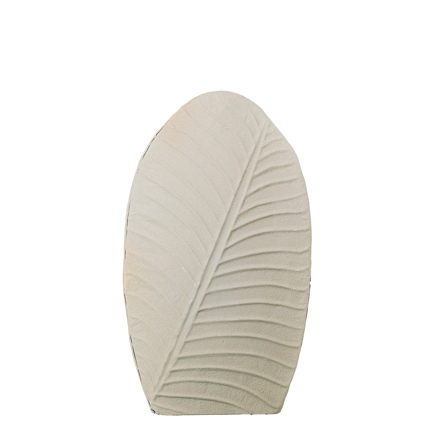 JARRÓN METAL 41CM BLANCO3 GANCHOS METAL