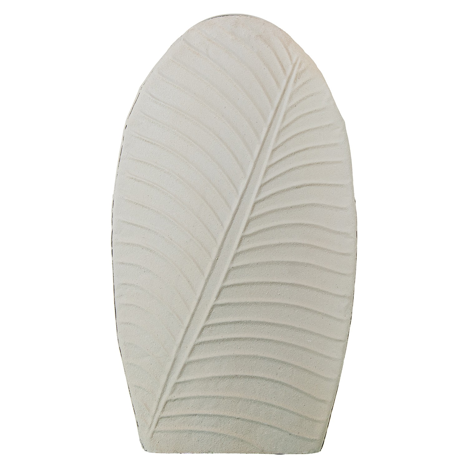 JARRÓN METAL 54CM BLANCO