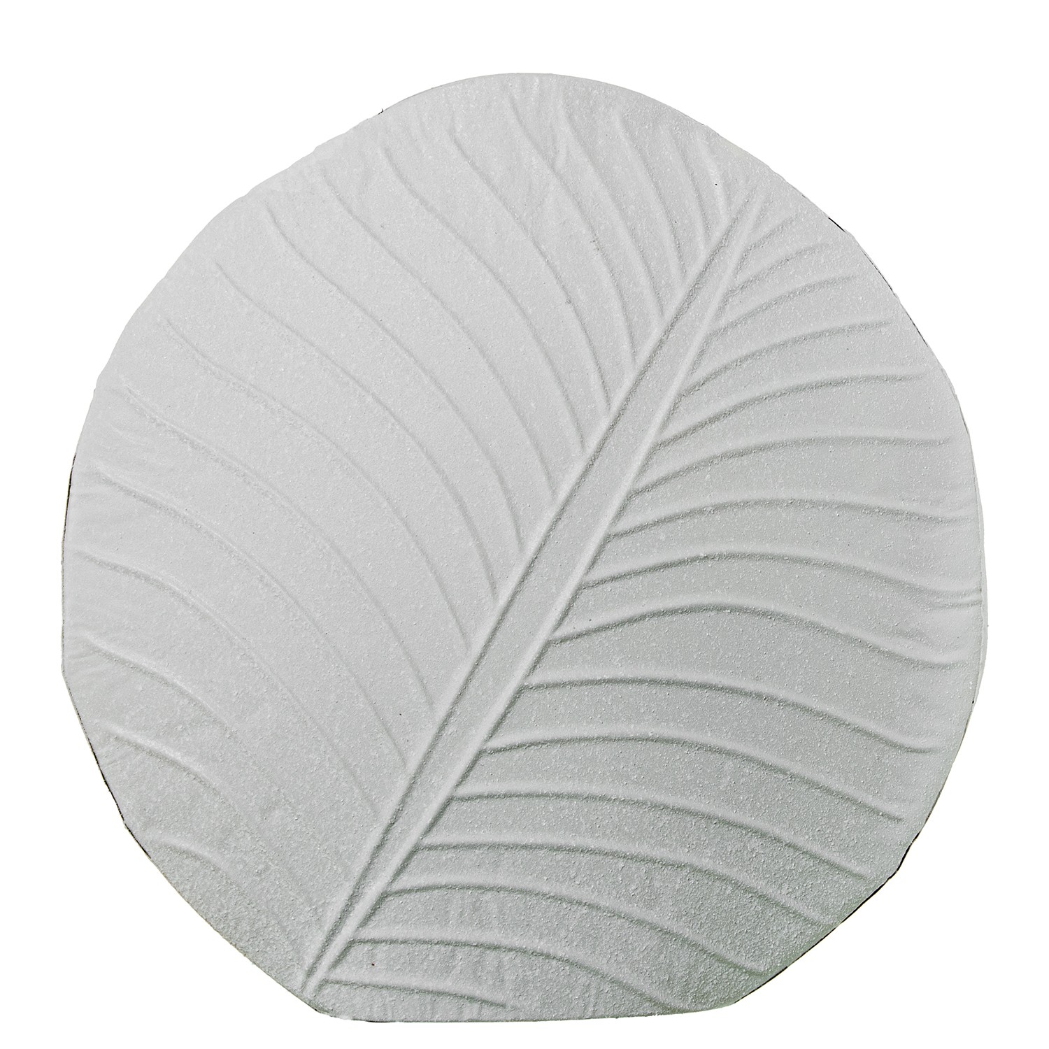 JARRÓN METAL 42CM BLANCO