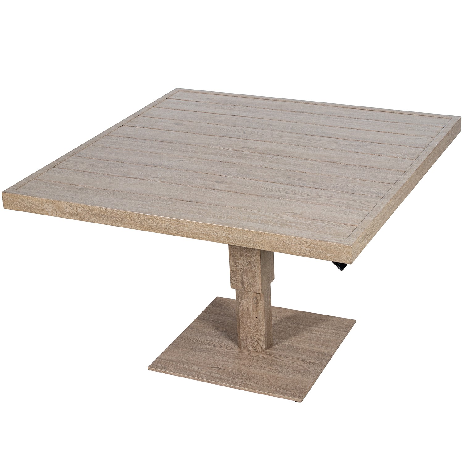 MESA EXTERIOR ALUMINIO CREMA RREGULABLE EN ALT. +91213+91214